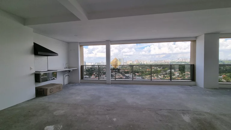 Imagem APARTAMENTO DE 211M², 4 SUÍTES, TERRAÇO GOURMET COM 2 VAGAS + DEPÓSITO - REAL PARQUE - SÃO PAULO / SP