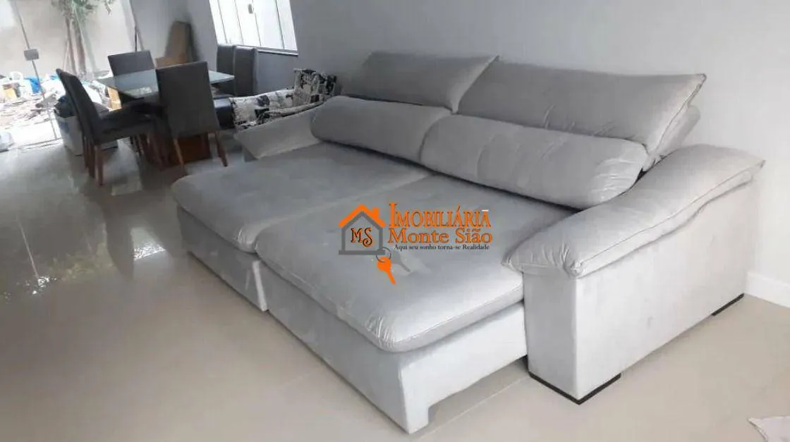 Imagem Sobrado com 3 dormitórios à venda, 175 m² por R$ 850.000 - Parque Industrial Cumbica - Guarulhos/SP
