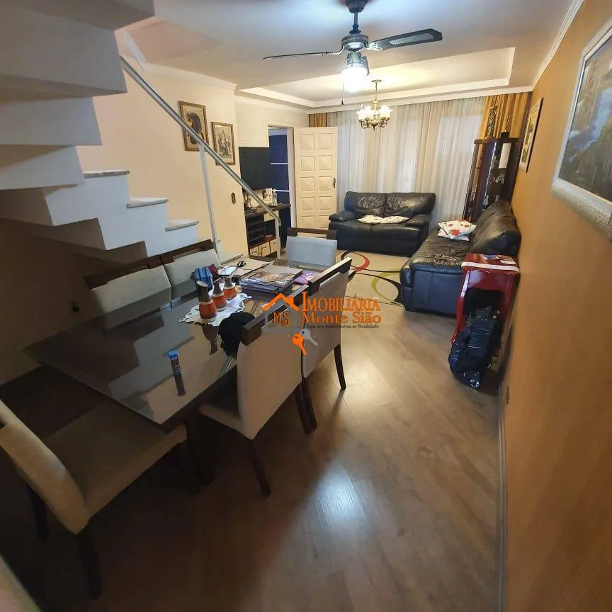 Imagem Sobrado com 3 dormitórios à venda, 150 m² por R$ 689.000,00 - Jardim Santa Mena - Guarulhos/SP