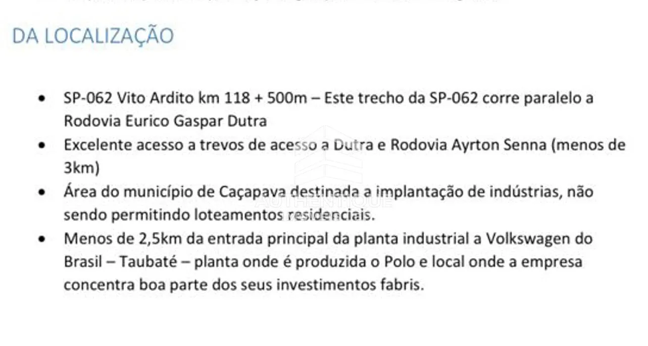 Imagem Terreno / Área comercial em Caçapava à venda!
