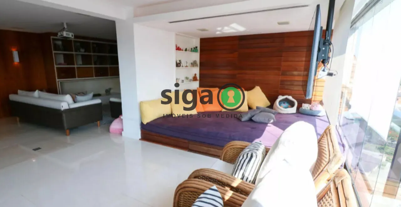 Imagem Apartamento à venda com 210m², 2 quartos e 4 vagas na Chácara Santo Antônio