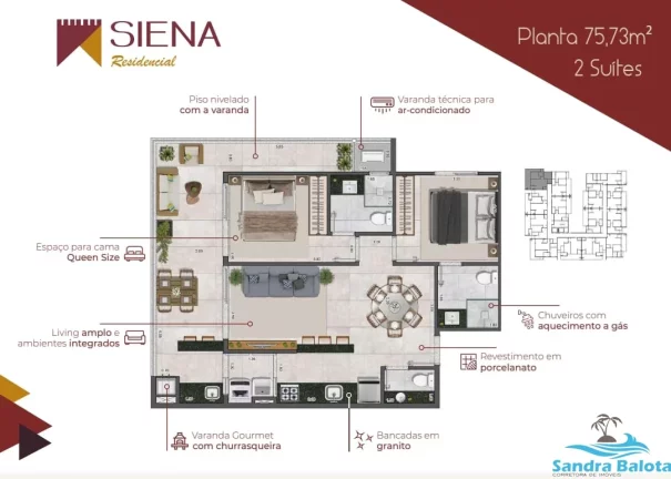 Imagem Lançamento Siena Residencial /Itaguá/Ubatuba