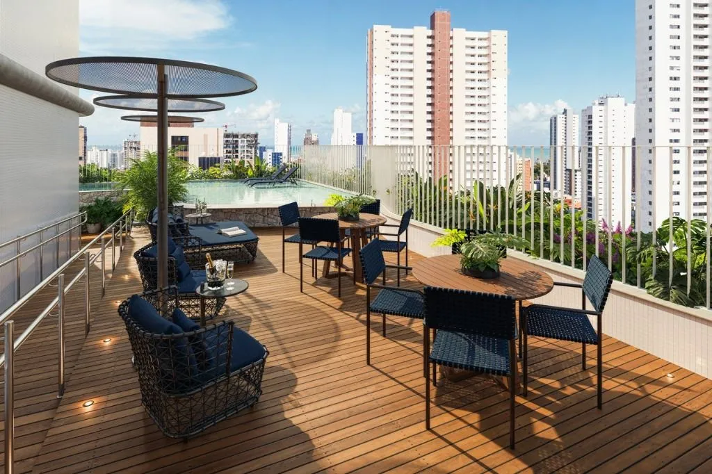 Imagem Apartamento com 3 dormitórios à venda, 76 m² por R$ 961.531 - Aeroclube - João Pessoa/PB