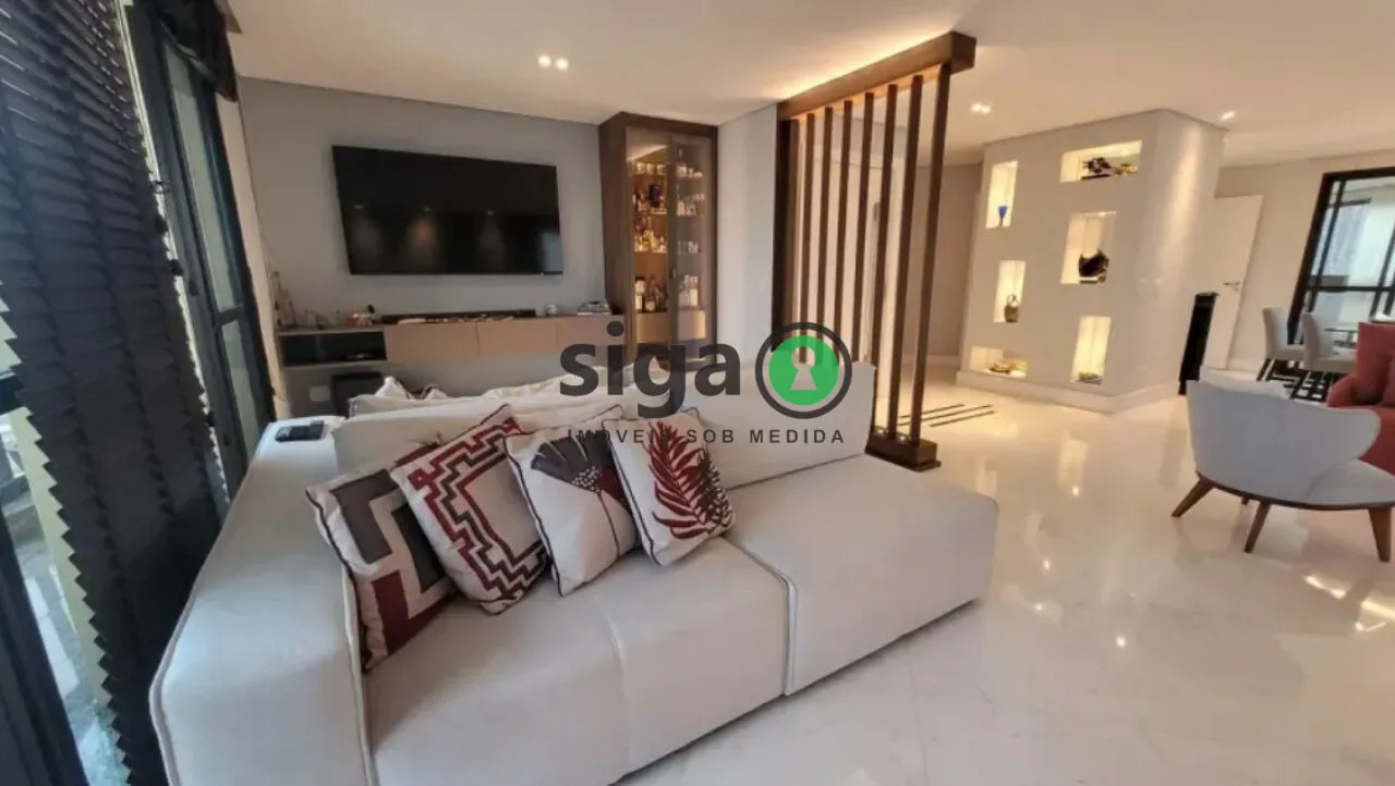 Imagem Apartamento de 220m² na Vila Suzana com 3 suítes e 4 vagas fixas!