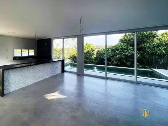 Imagem Chácara dos Lagos - ZERO KM! Moderna, linda, 4 suítes, vista!