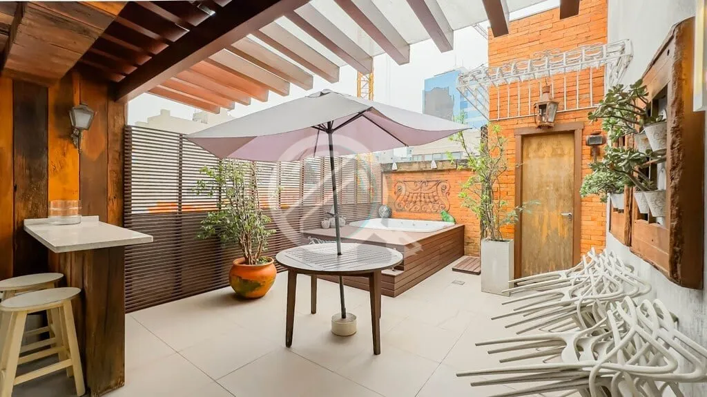 Imagem Excelente apartamento com 2 suítes totalmente mobiliado, inclusive com os eletrodomésticos, 49,62m...