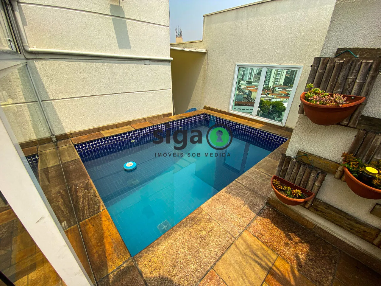 Imagem Cobertura espetacular com piscina 182 m² Anália Franco