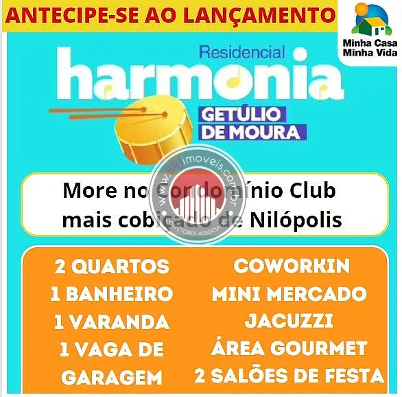 Imagem Apartamento em Lançamentos no bairro Centro - Nilopolis, RJ