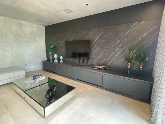 Imagem Casa moderna 4 quartos com piscina condomínio Alphaville - Vespasiano/MG