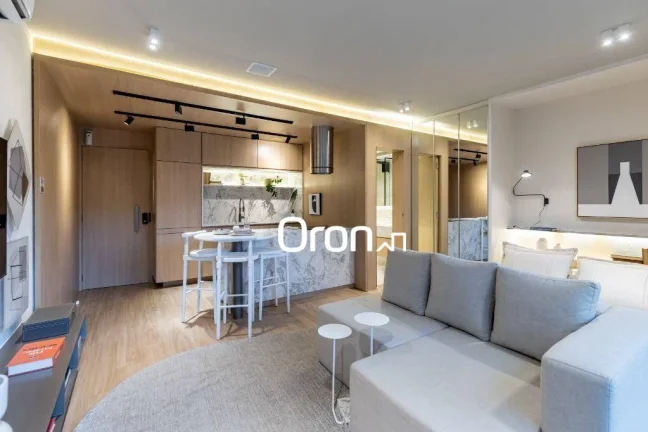 Imagem Flat com 1 dormitório à venda, 43 m² por R$ 494.000,00 - Setor Bueno - Goiânia/GO