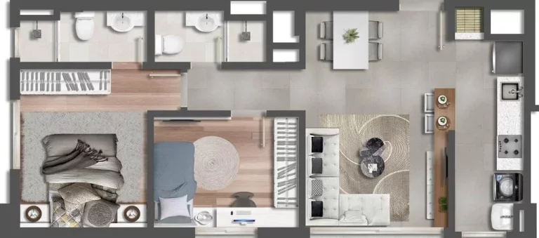 Imagem Bourmi - Apartamento à venda no bairro Passo da Areia - Porto Alegre/RS