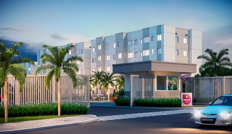 Foto do imóvel Apartamento com 2 Quartos à Venda, 45 m² em Campo Grande - Rio de Janeiro