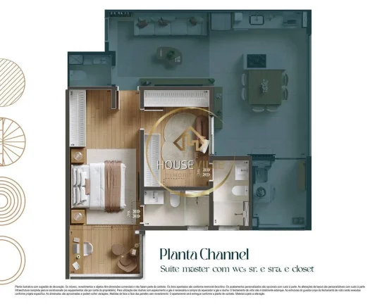 Imagem Lançamento Le Monde Vila Adyana - 2 ou 1 Suíte - 71m² e 75 m²