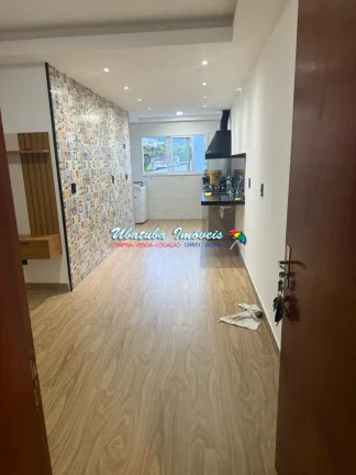 Imagem Apartamento novo 02 dormitórios com sacada no perequê-açu