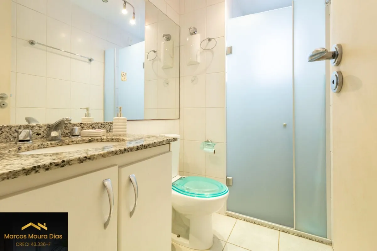 Imagem Apartamento com 75 m², 3 Dorm ( 1 suíte), Varanda, 1 Vaga , Edifício com Portaria 24 hs, Academia, Piscina e Churrasqueira