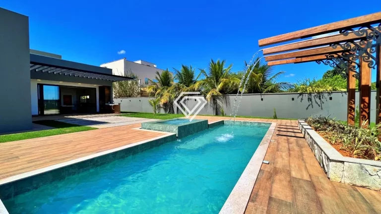 Foto do imóvel Casa 4 Quartos, 359 m² c/ lazer à venda no Condomínio Polinésia em Loteamento Residencial Polinésia