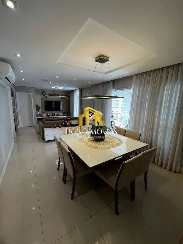 Imagem Apto venda 3 dorm vista piscina, 123m Cond Domo Life Centro SBC SP