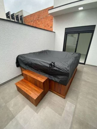 Imagem Casa com 3 dormitórios sendo 1 suite à venda, 140 m² por R$ 859.000 - Condomínio Villagio Wanel - Sorocaba/SP