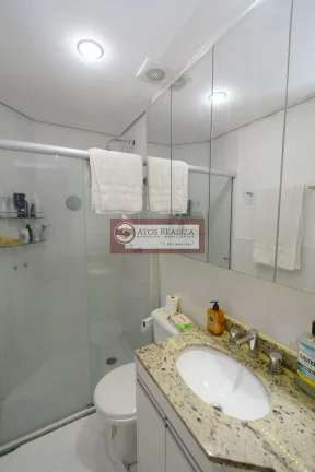 Imagem Conheca TownHouse, Com 3 Dormitórios, sendo 1 suíte 3 banheiros 2 vagas Varanda Lavanderia Churrasqueira Piso Portobello Armários embutidos submetida; Quartos,banheiros,sala,lavanderia e cozinha Clube em condomínio residencial fechado Segurança e portaria