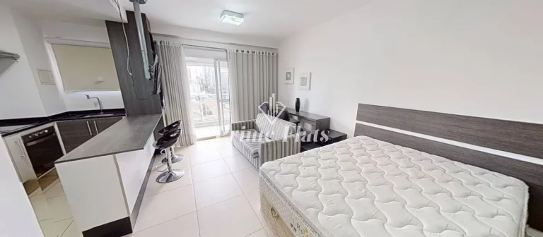Imagem Flat disponível para venda no Diseño Campo Belo, com 36m², 1 dormitório e 1 vaga de garagem