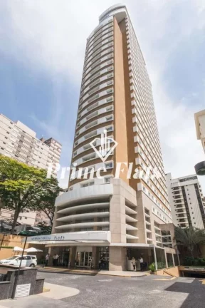 Imagem Flat disponível para venda no Transamérica Prime International Plaza, com 26m², 1 dormitório e 1 vaga