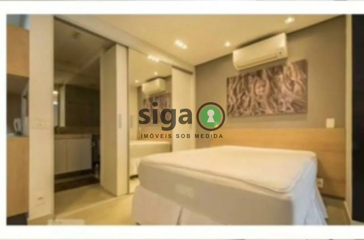 Imagem Excelente apto com 35m², 1 quarto ,1 banheiro e 1 vaga para Locação MOBILIADO, no Brooklin