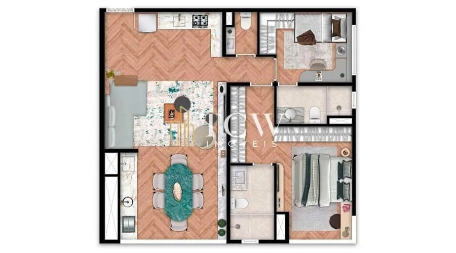 Imagem Apartamento à Venda | 75 m² | Vila Clementino, São Paulo/SP