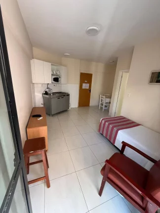 Imagem Flat com 1 Quarto e 1 banheiro à Venda, 36,48m² no CORAÇÃO DO GONZAGA!