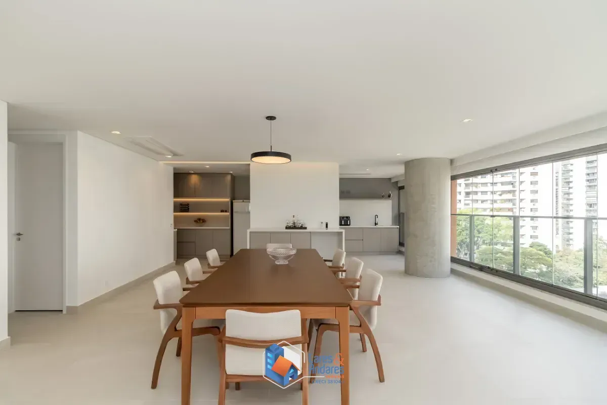 Imagem Apartamento para venda em Campo Belo com 3 quartos, sendo 3 suítes, 211m²