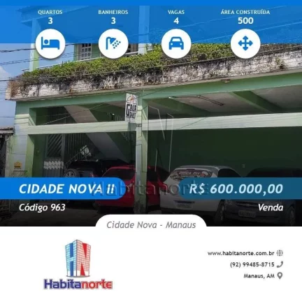 Foto do imóvel CIDADE NOVA II – MANAUS AMAZONAS