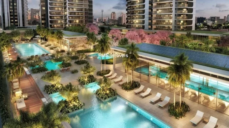 Imagem Venda de Apartamento de 3 Suítes em Cidade Jardim, São Paulo - 186m² - 3 Vagas de Garagem