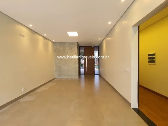 Imagem Linda Casa Térrea à Venda em Condomínio de Luxo em Ribeirão Preto-SP, no Bairro Villa Romana II: 3 Quartos, 3 Suítes, 2 Salas, 5 Banheiros, 4 Vagas, 191m². Venha Conhecer!