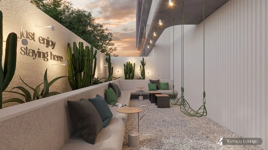 Imagem Flat 18 m² a 100m da praia, vista mar, lazer completo e localização premium em Jardim Oceania, João Pessoa.