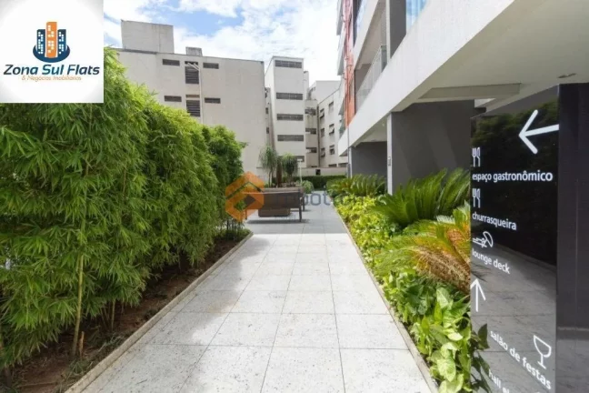 Imagem Apartamento Para Alugar No Campo Belo Com 1 Dormitório e 1 Vaga