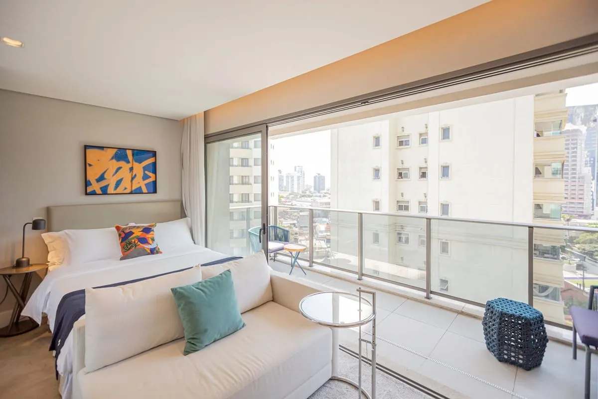 Imagem Apartamento com 1 Quarto para alugar, 42m² - Pinheiros