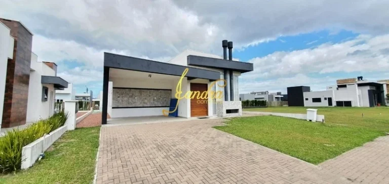 Imagem Casa térrea em condomínio fechado mobiliada e decorada 160m2