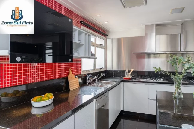 Imagem Apartamento Alto Padrão à Venda Em Moema Com 4 Suítes e 5 Vagas