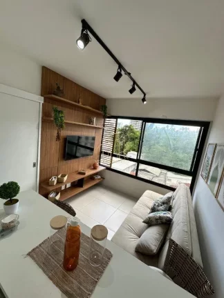 Imagem Excelente apartamento decorado de alto padrão quarto e sala a venda na Barra