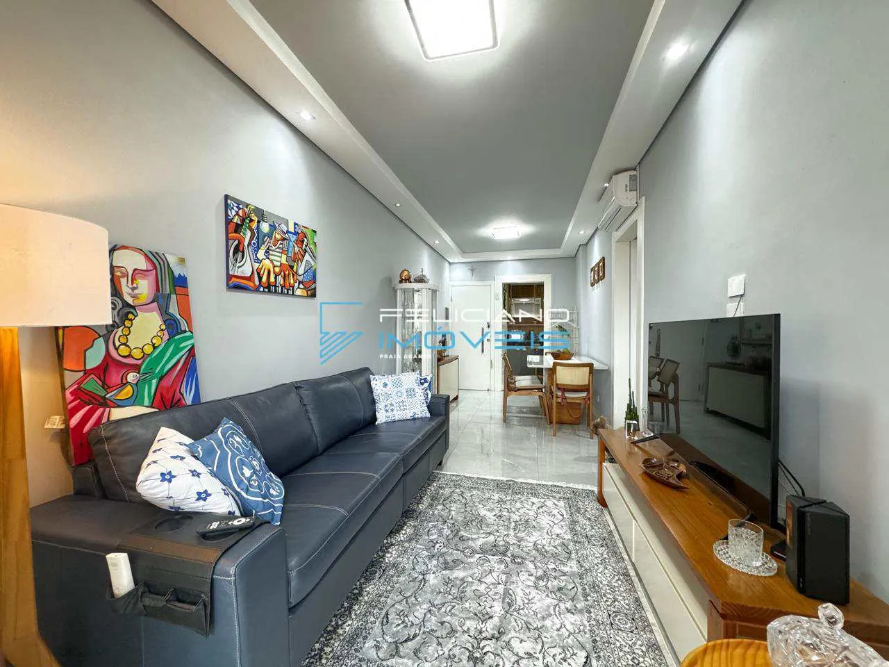 Imagem Apartamento com 2 quartos, Canto do Forte, Praia Grande - R$ 630 mil, Cod: 7310