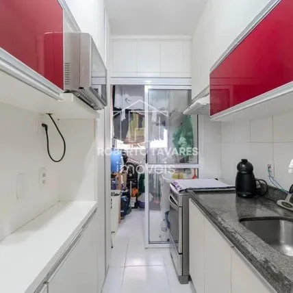 Imagem Apartamento com 2 dormitórios - Ed Central Park - 51m2 com varanda e 1 vaga.