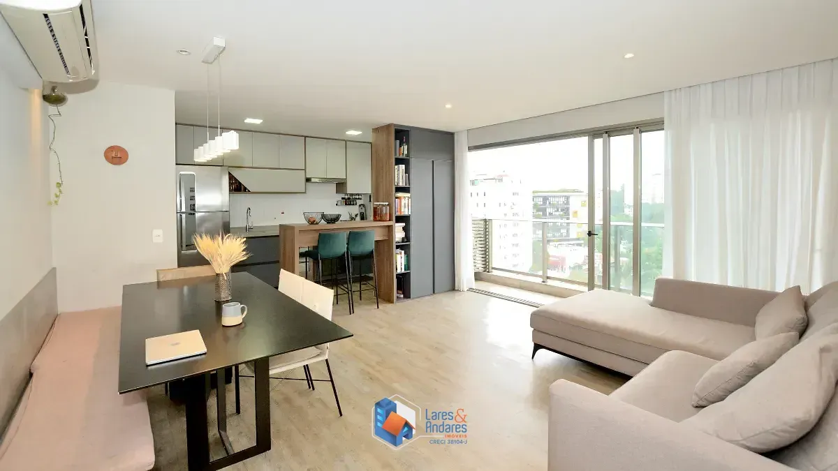 Foto do imóvel Apartamento para venda em Vila Madalena com 1 quarto, 55m² em Rua Delfina