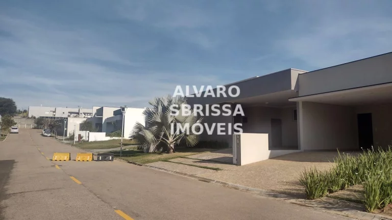 Imagem Casa térrea nova à venda com 3 suítes 360 m2 no Condomínio Vila dos Manacás próximo ao Plaza Shopping localização privilegiada!