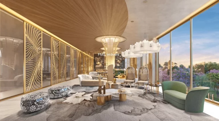 Imagem Apartamento de Luxo no Brooklin: 4 Quartos, 4 Suítes, 5 Banheiros, 4 Vagas, 438m² - São Paulo-SP