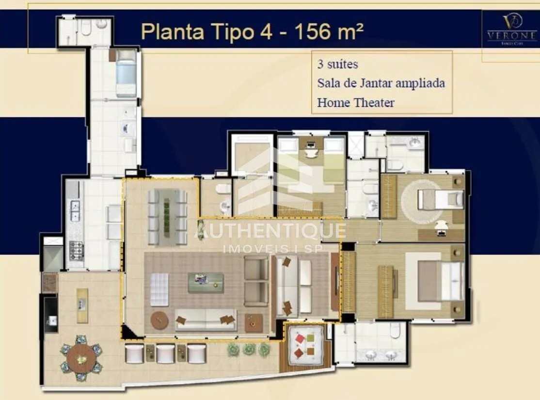 Imagem VERONE FAMILY CLUB MOOCA - Apartamento no bairro Mooca à venda