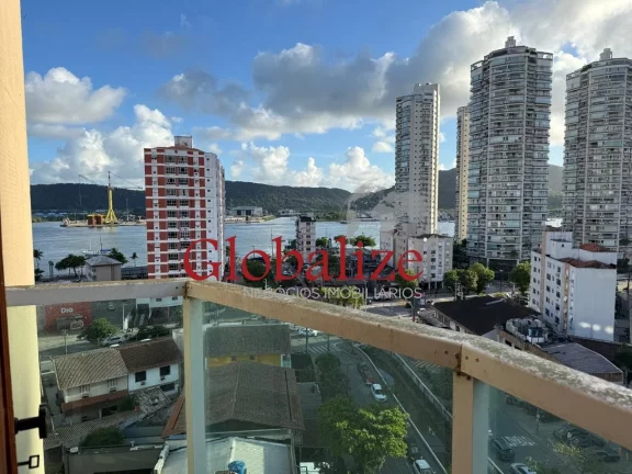 Imagem Cobertura Duplex à Venda com 2 Dormitórios e 2 vagas no bairro da Ponta da Praia em Santos por R$ 1.500.000,00