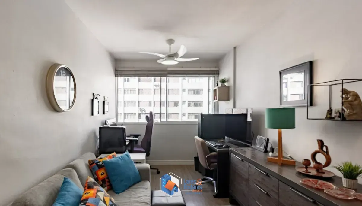 Imagem Apartamento para venda em Santa Cecília com 1 quarto, 45m²