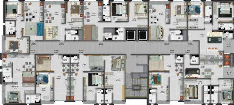 Imagem Apartamento 50m Itapema-SC 49