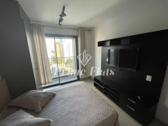 Imagem Flat disponível para locação no Edifício Go Campo Belo no Brooklin, com 25m² e 1 dormitório