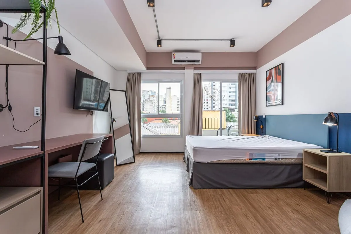 Imagem Apartamento com 1 Quarto para alugar, 32m² - Campo Elíseos