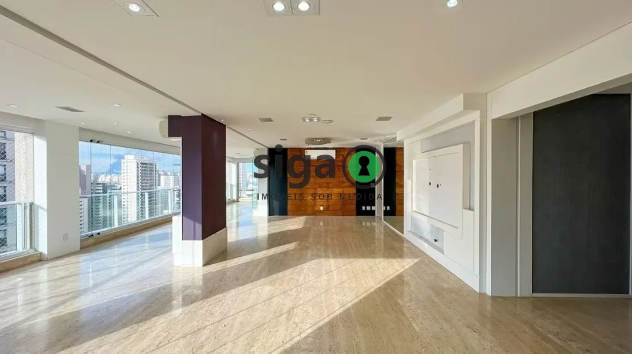 Imagem Apartamento de 288m² com 4 suítes - Campo Belo, São Paulo /SP